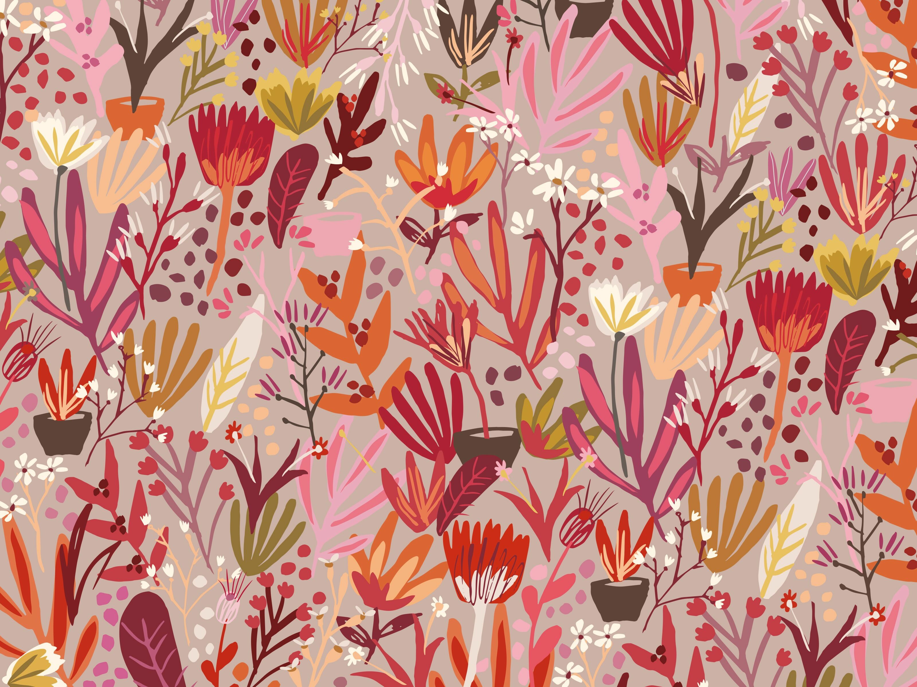 Fall Floral Desktop Wallpapers