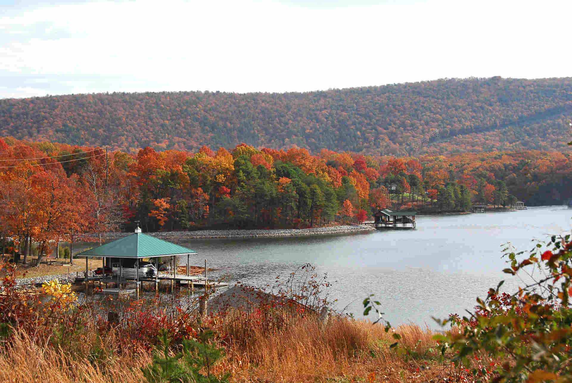 Fall Mountain Lake Wallpapers