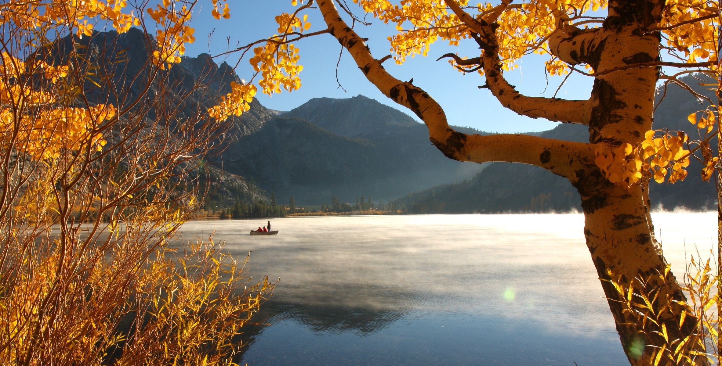 Fall Mountain Lake Wallpapers