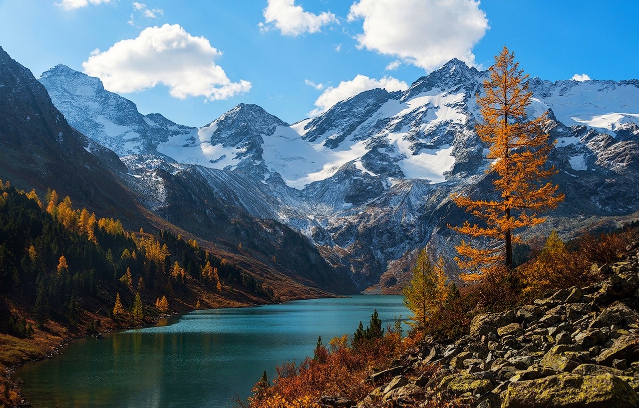 Fall Mountain Lake Wallpapers