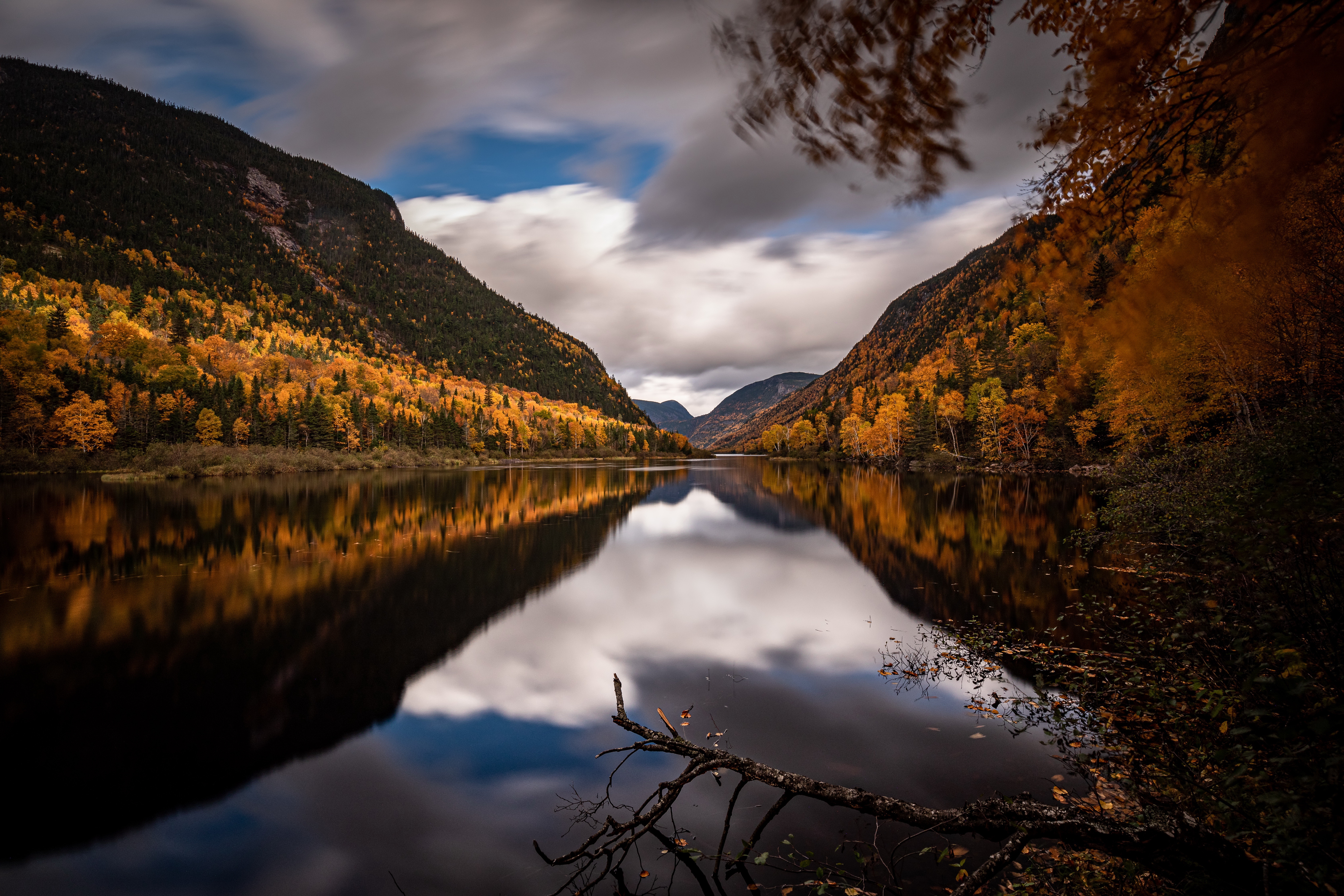 Fall Mountain Lake Wallpapers