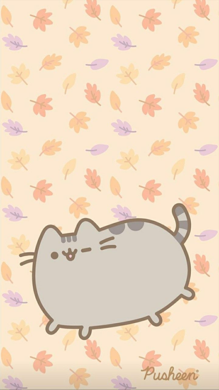 Fall Pusheen Wallpapers