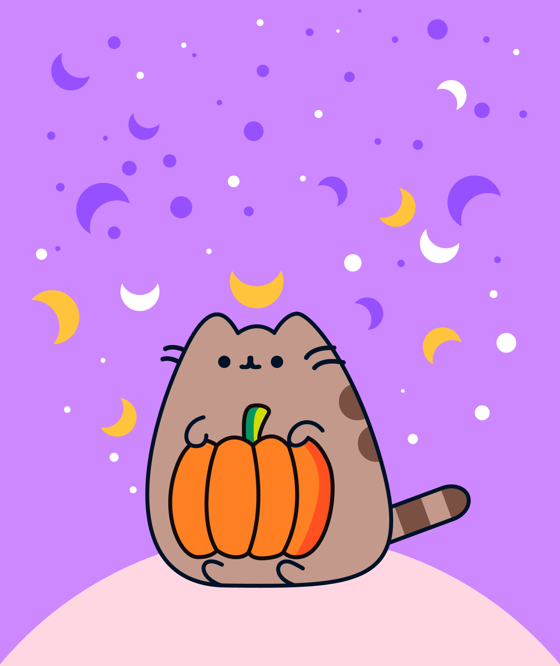 Fall Pusheen Wallpapers