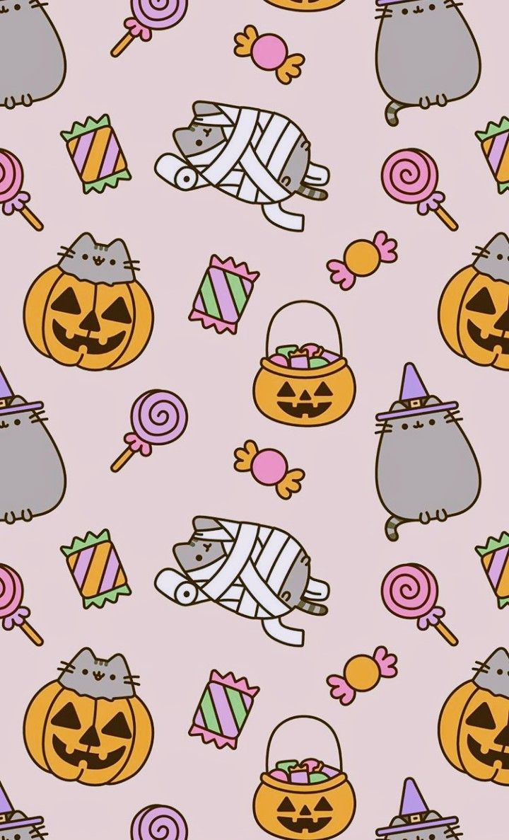 Fall Pusheen Wallpapers