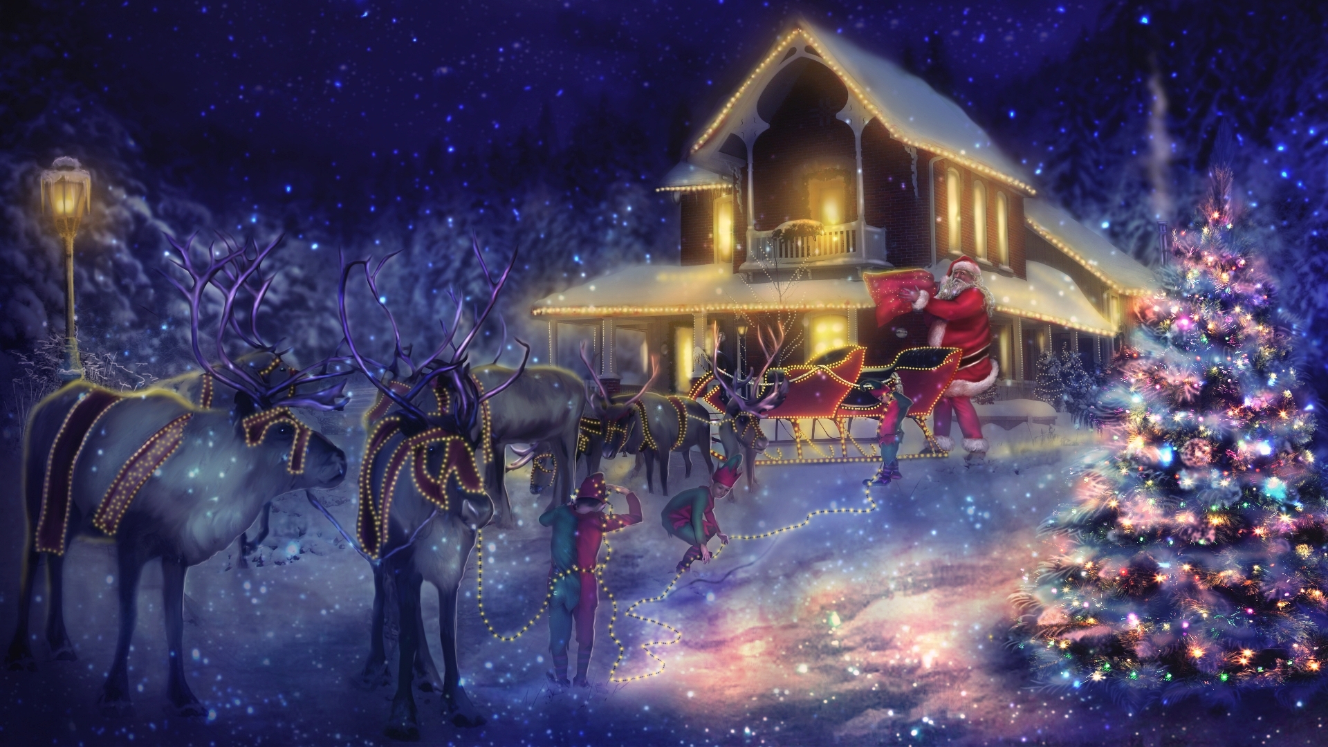 Fantasy Christmas Wallpapers