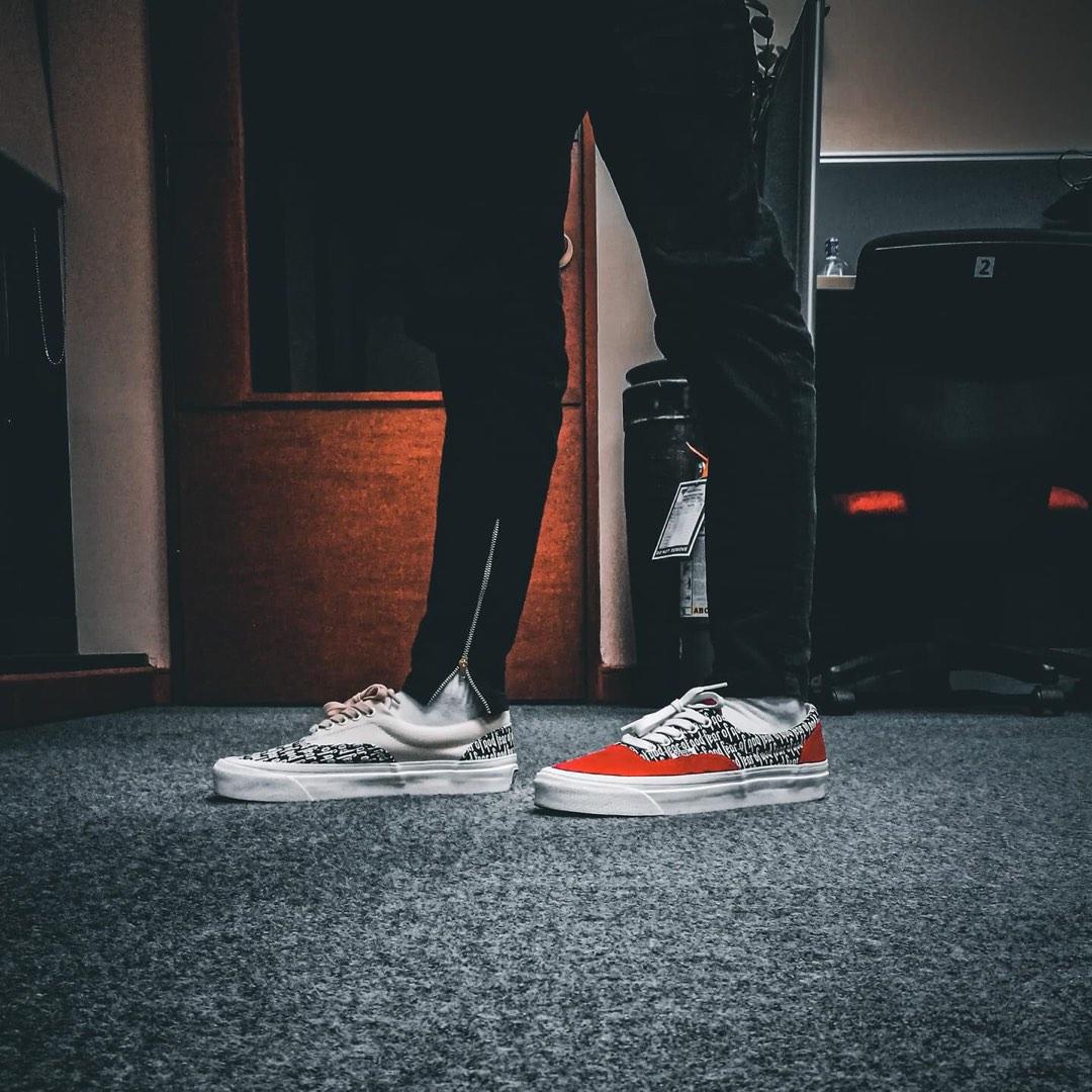 Fear Of God Vans On Feet Wallpapers