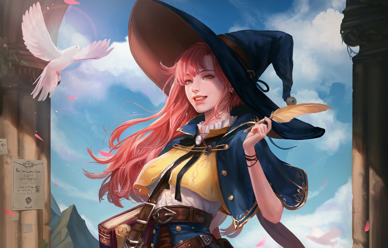 Female Wizard Fantasy Art Wallpapers