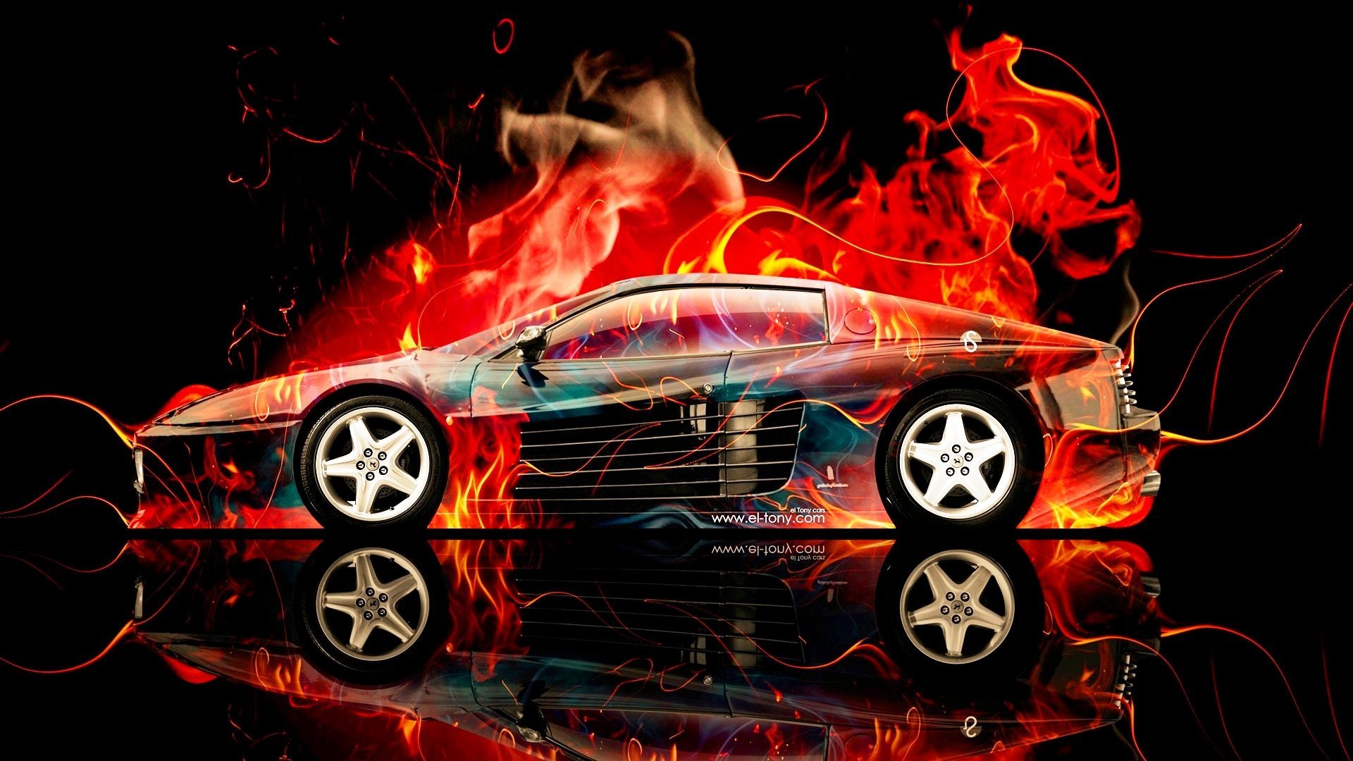 Fire Cool Car Wallpapers