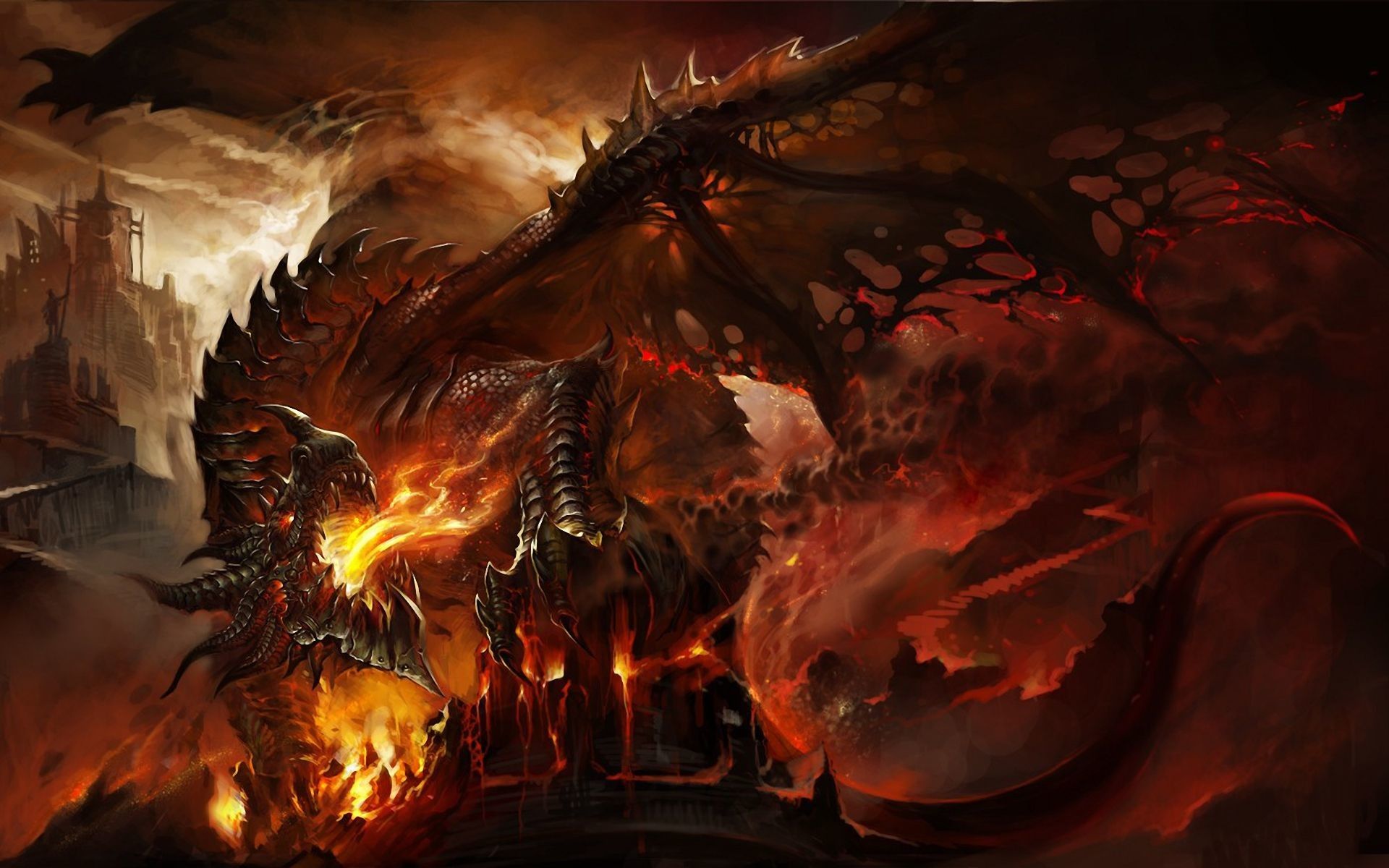 Fire Dragon Wallpapers