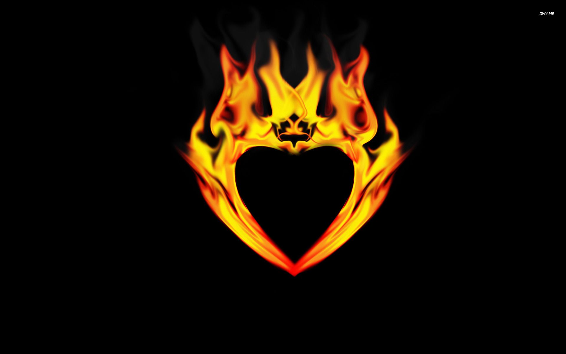 Fire Heart Wallpapers