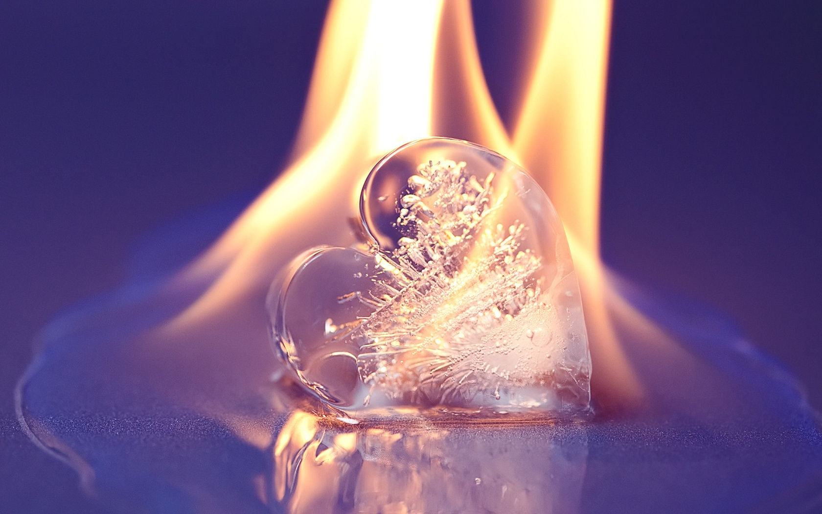 Fire Heart Wallpapers