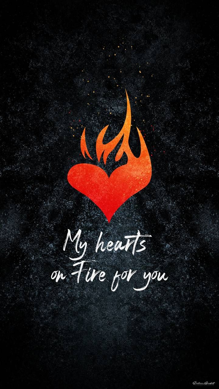 Fire Heart Wallpapers