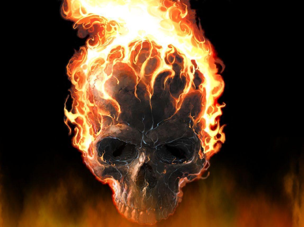 Fire Skull Wallpapers