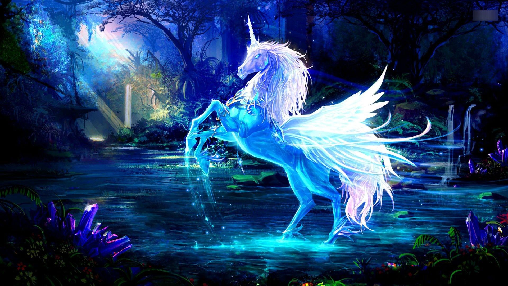 Fire Unicorns Wallpapers