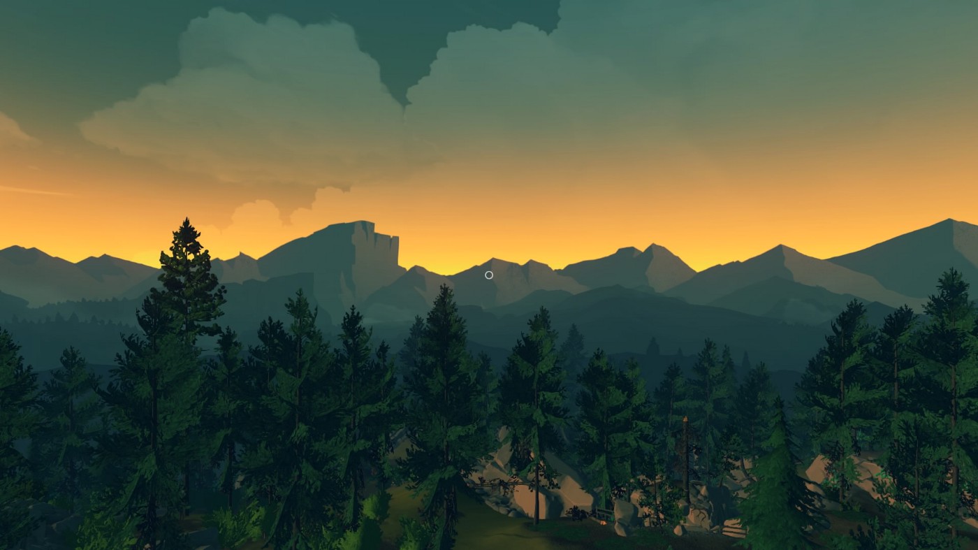 Firewatch Art Style Wallpapers