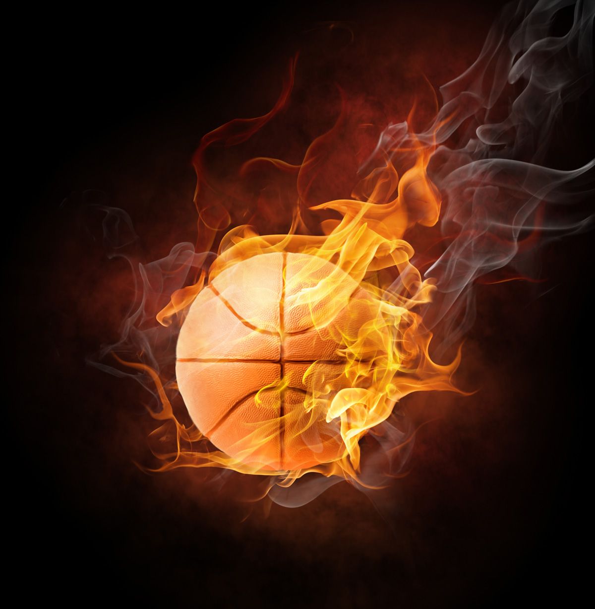 Flaming Basketball Wallpapers