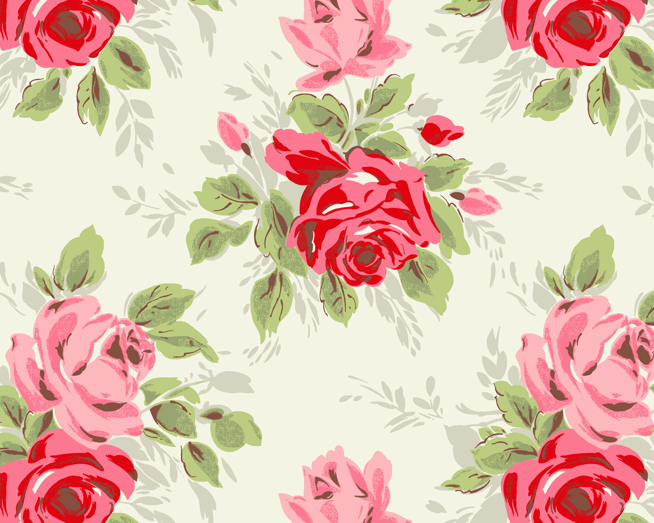 Floral Print Wallpapers