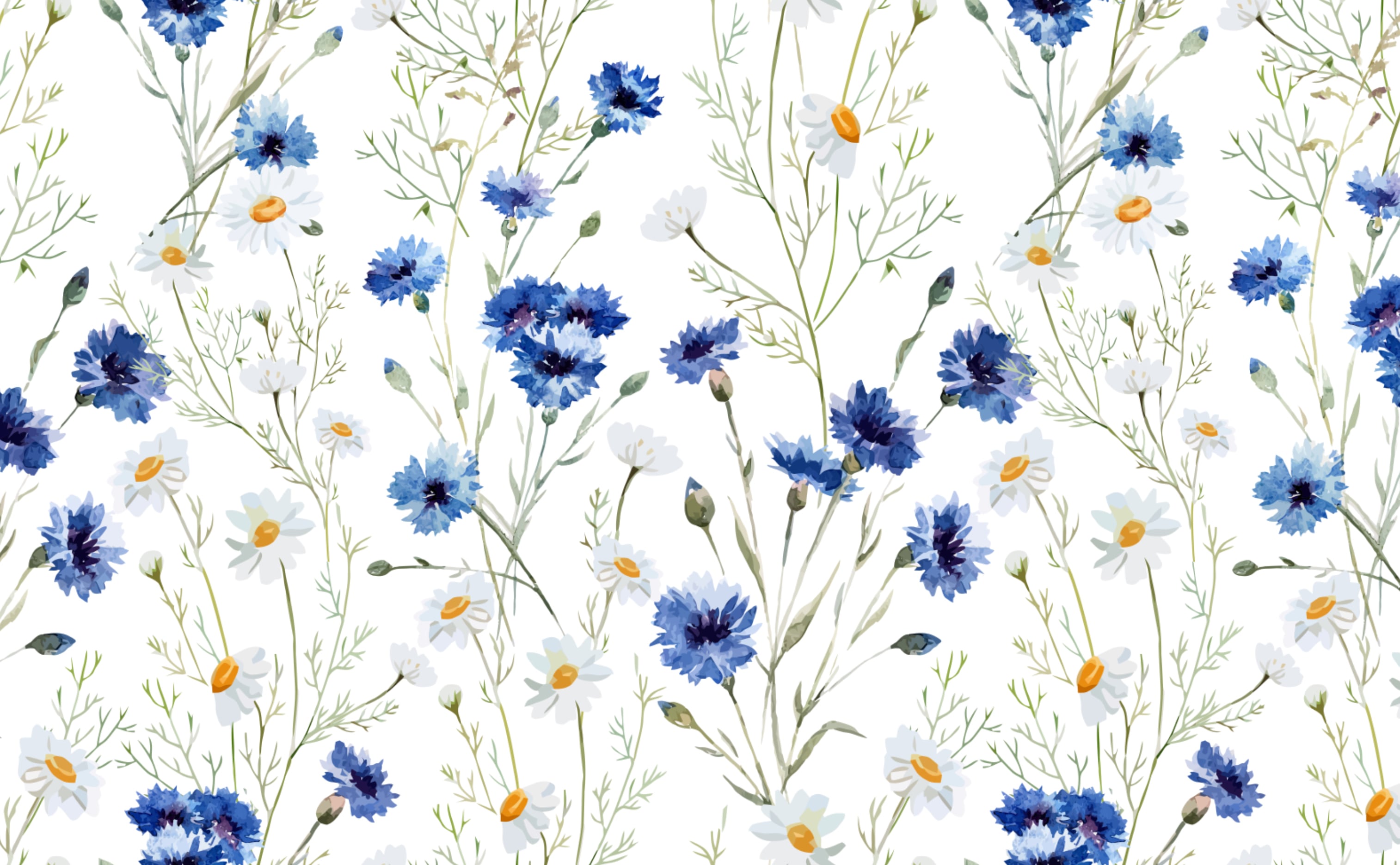 Flower Pattern Desktop Wallpapers