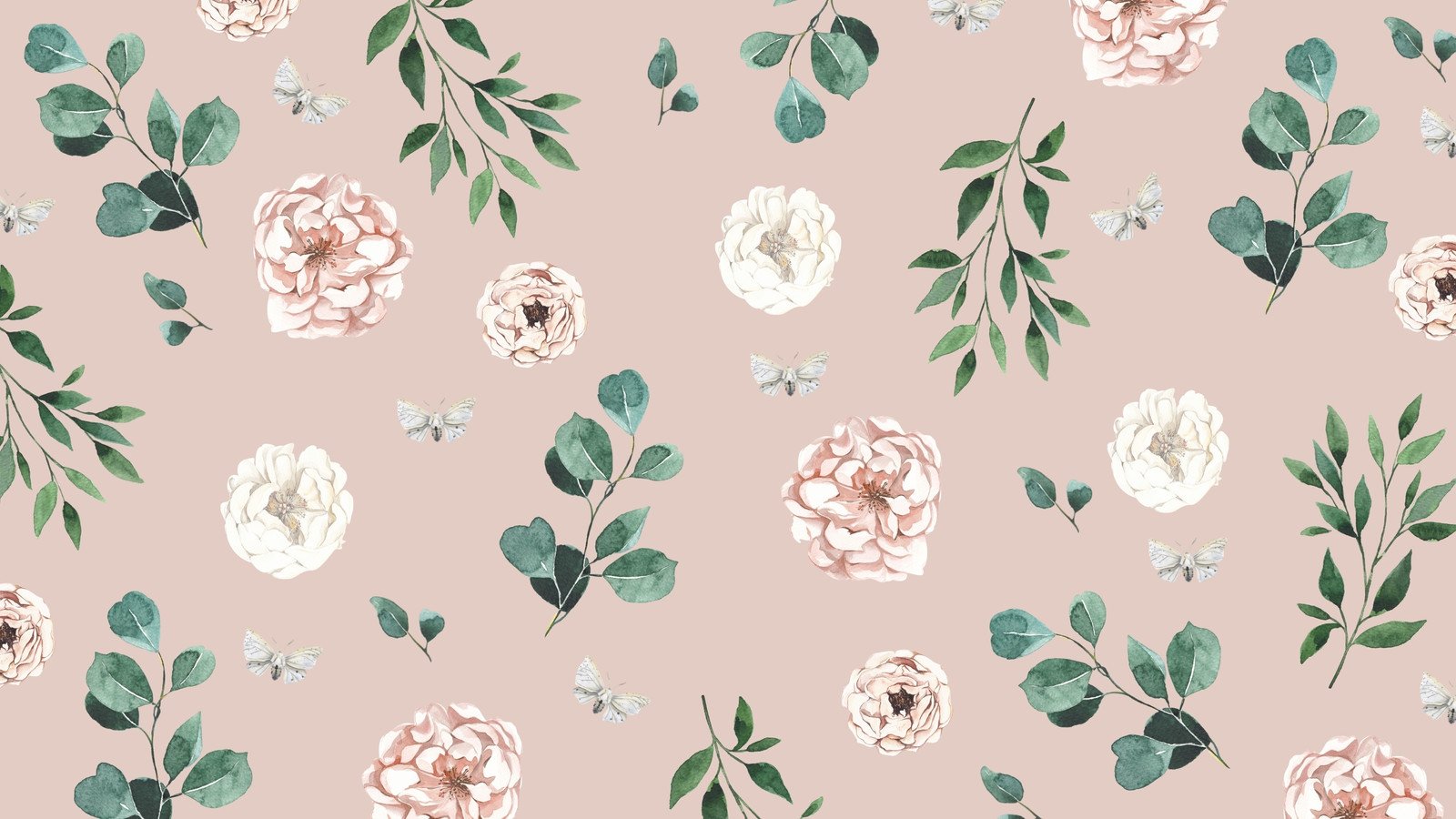 Flower Pattern Desktop Wallpapers