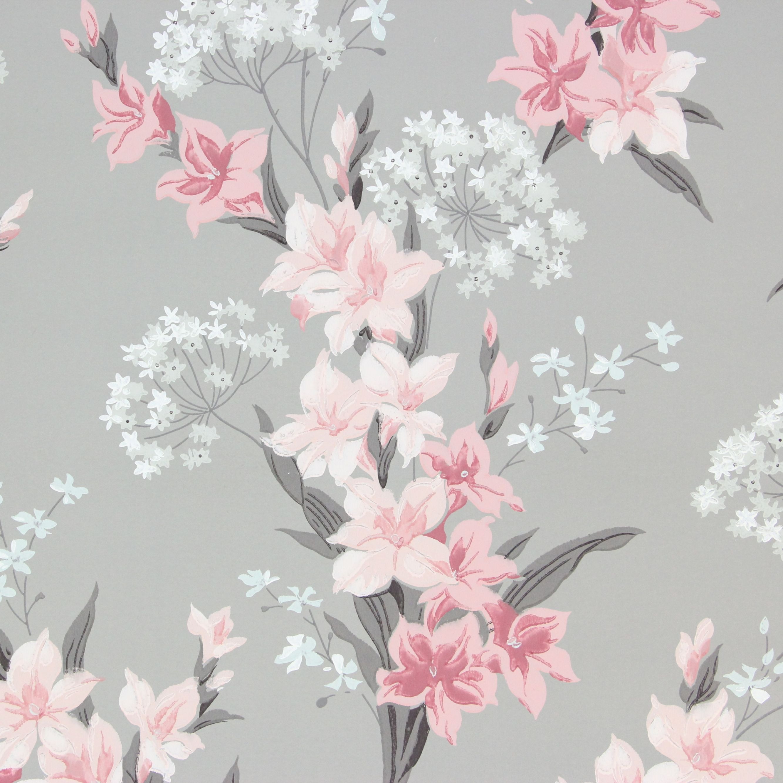 Flowers Gray Wallpapers