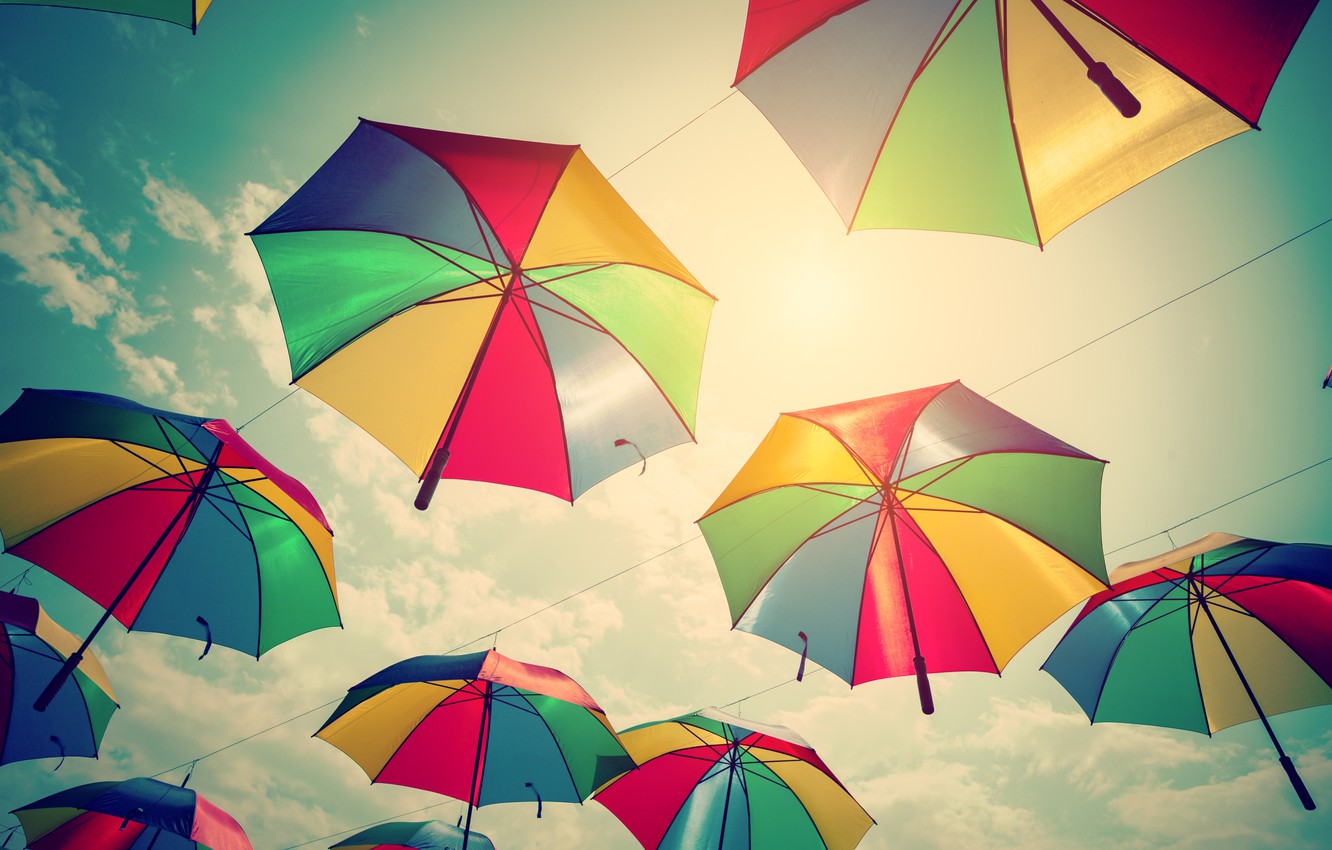 Fly Umbrella Wallpapers