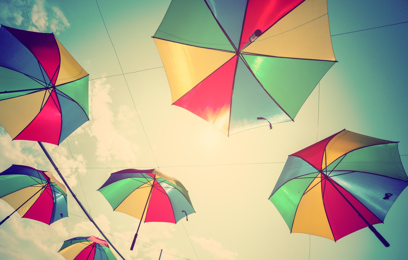 Fly Umbrella Wallpapers