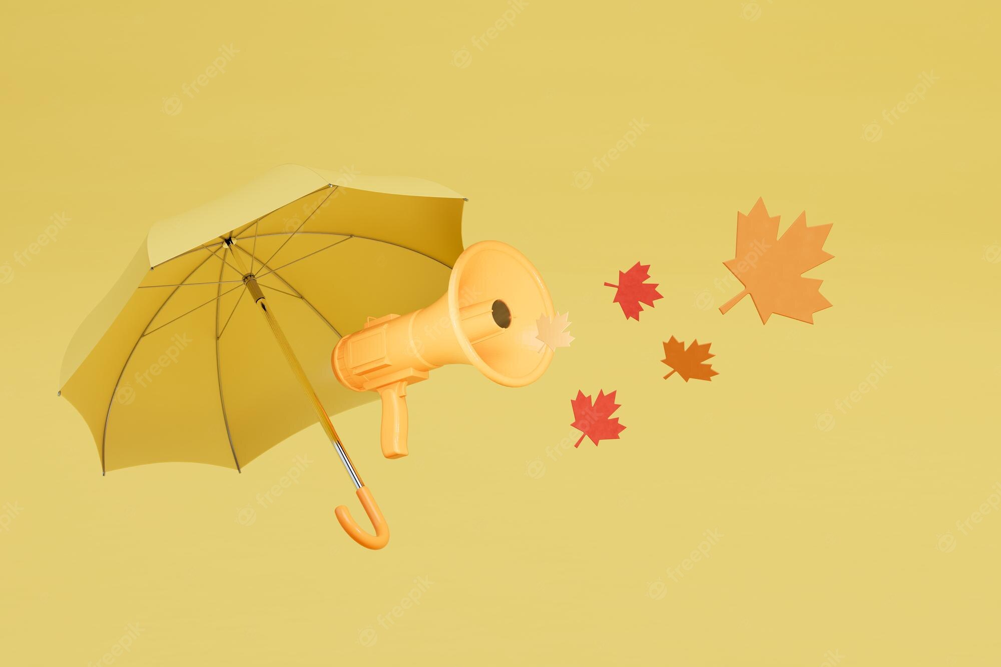 Fly Umbrella Wallpapers