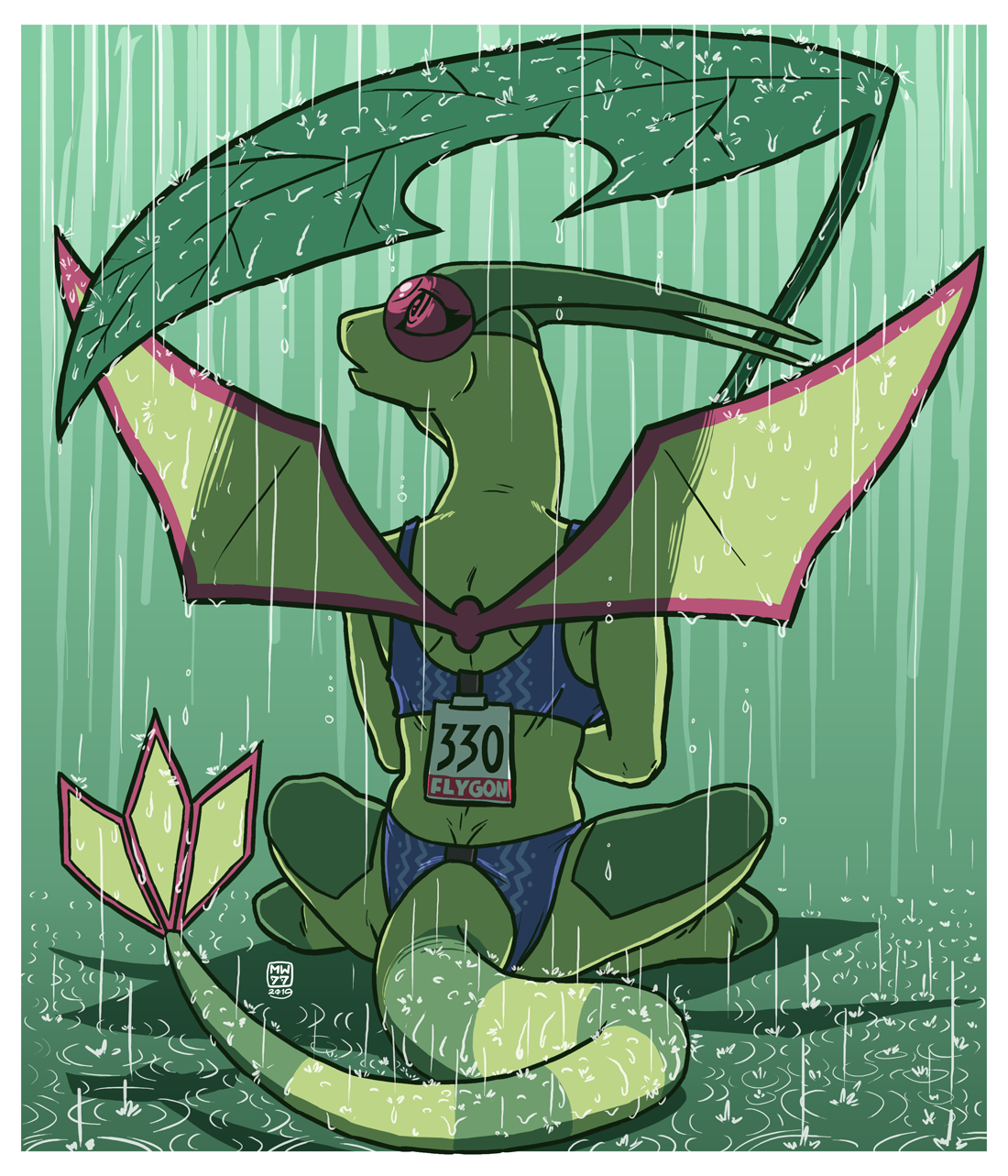 Flygon Anthro Wallpapers