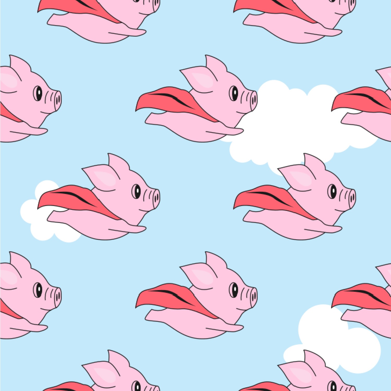 Flying Pig Wallpapers