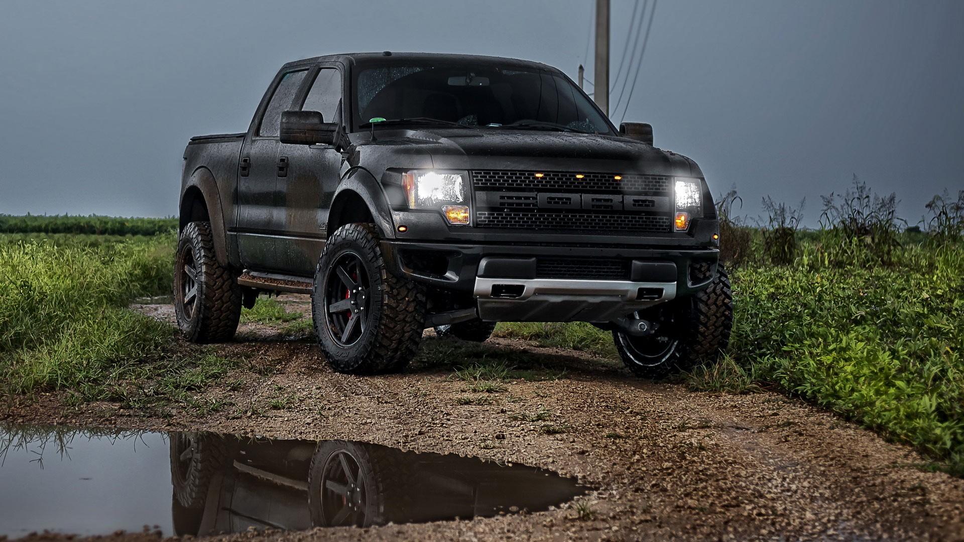 Ford Raptor All Black Wallpapers