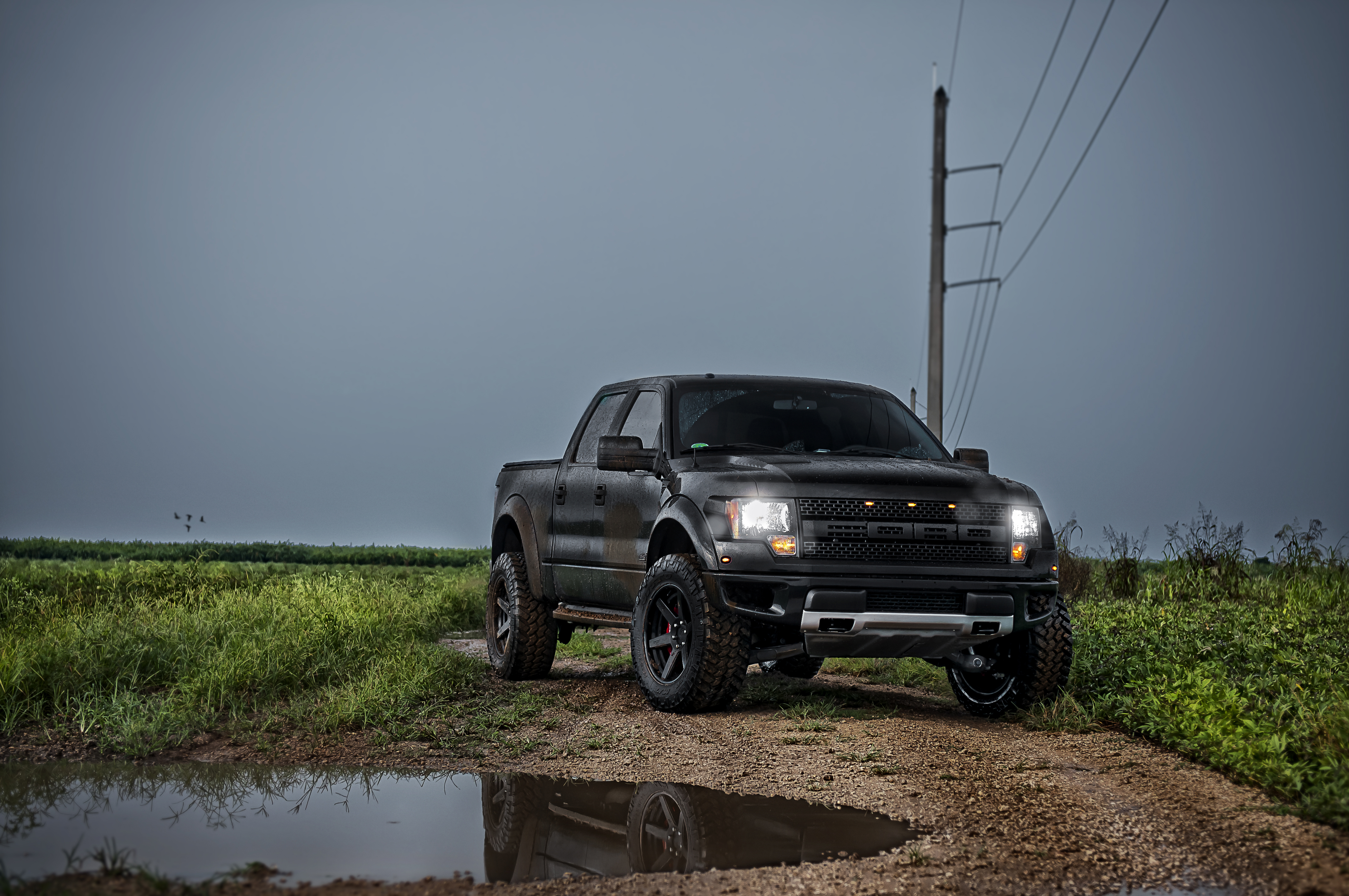 Ford Raptor All Black Wallpapers