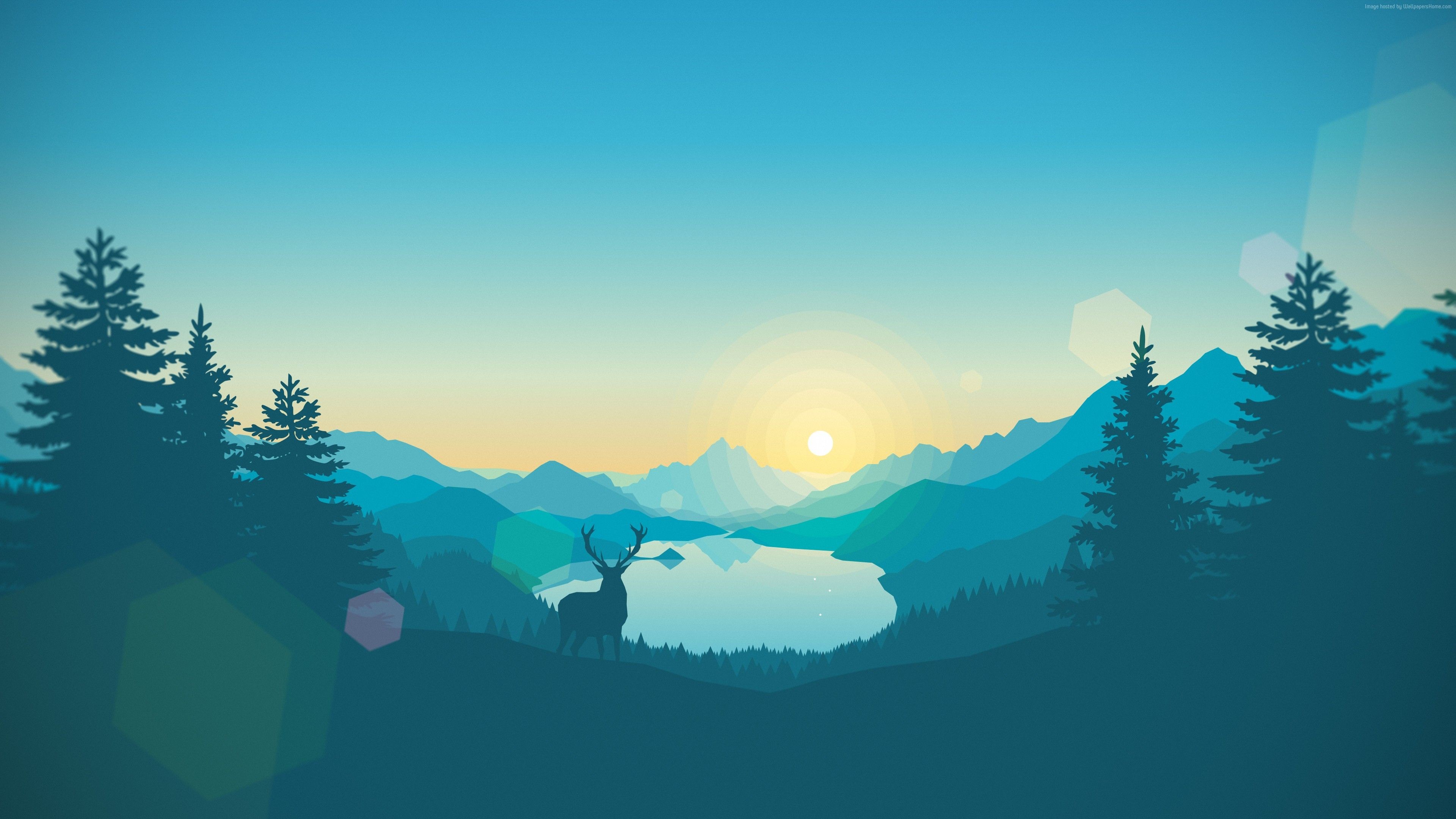 Forest Deer Wallpapers