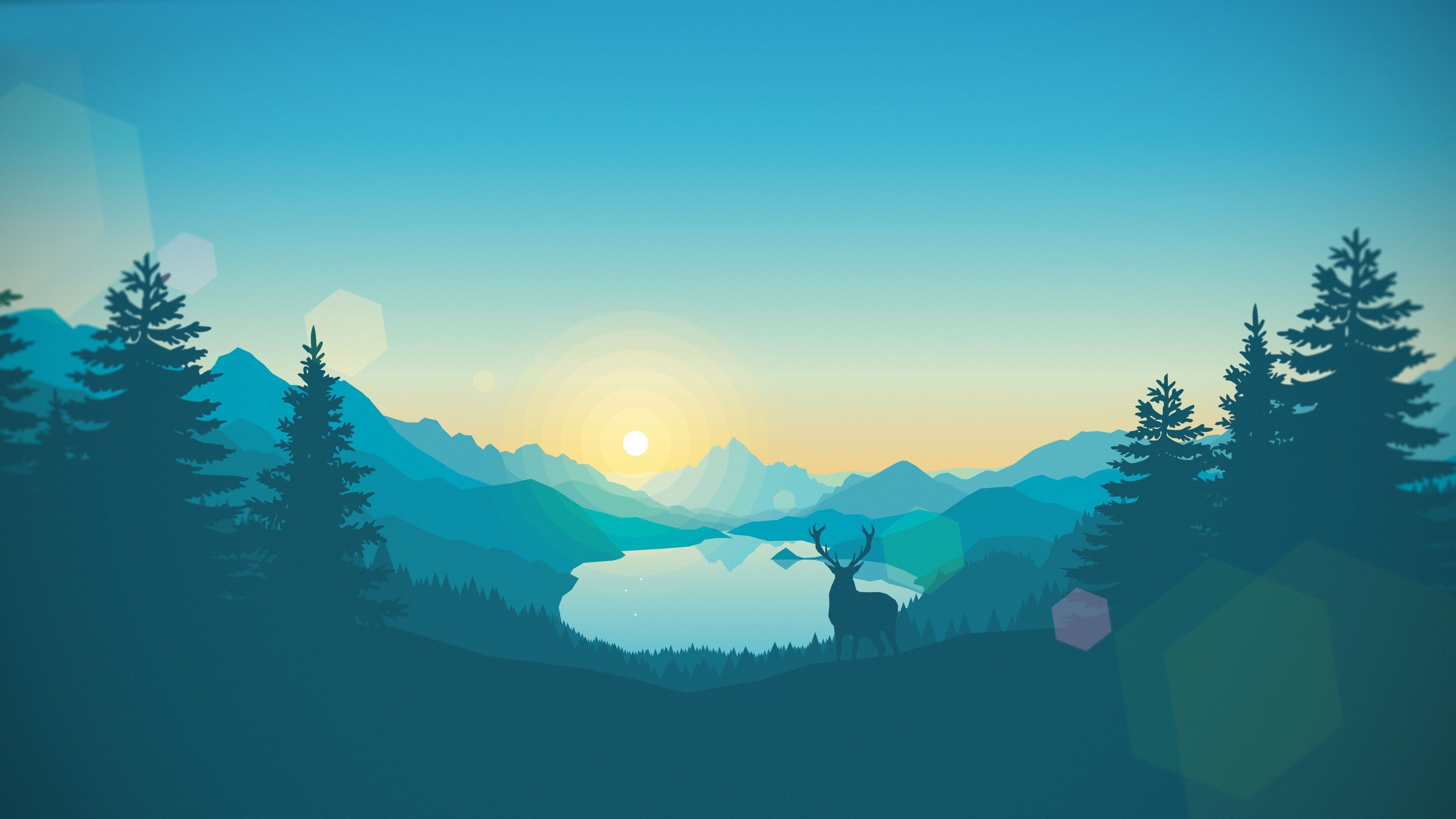 Forest Deer Wallpapers