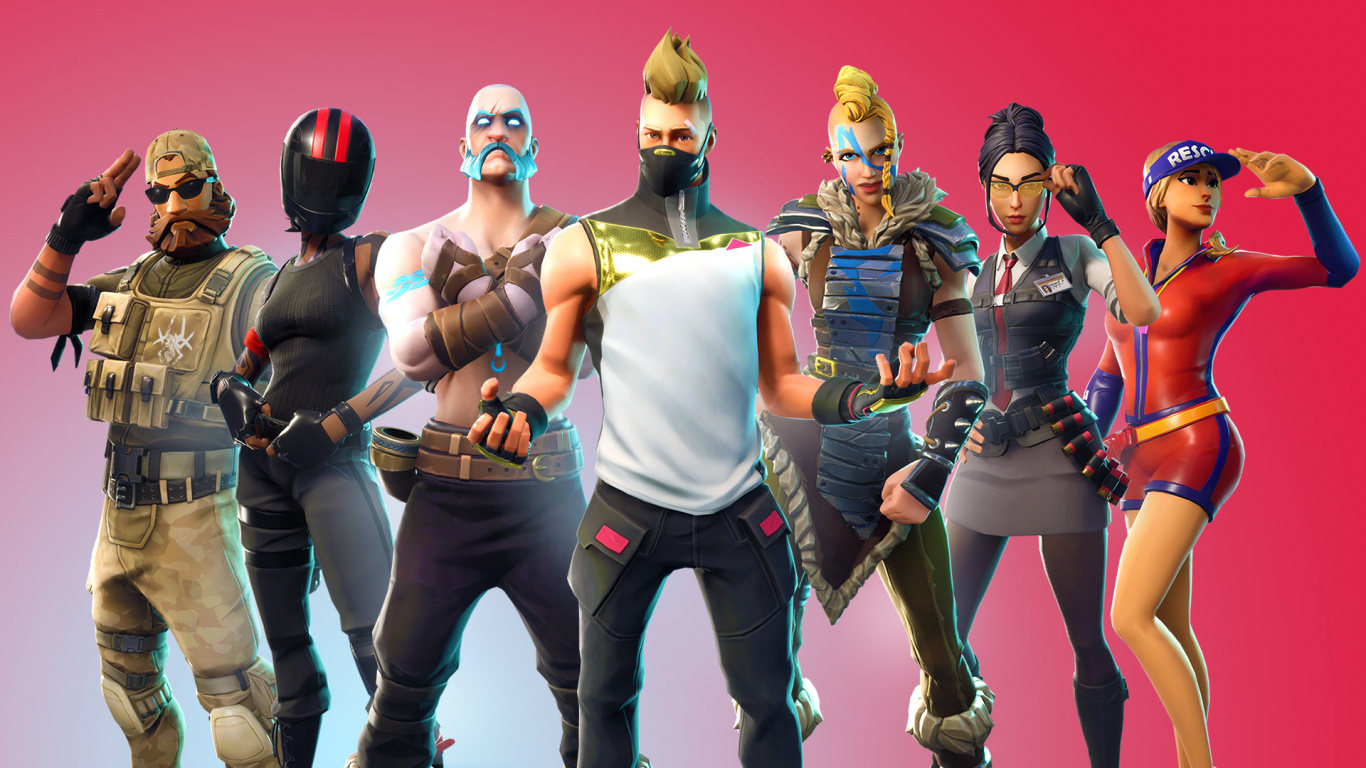 Fortnite 1366X768 Wallpapers