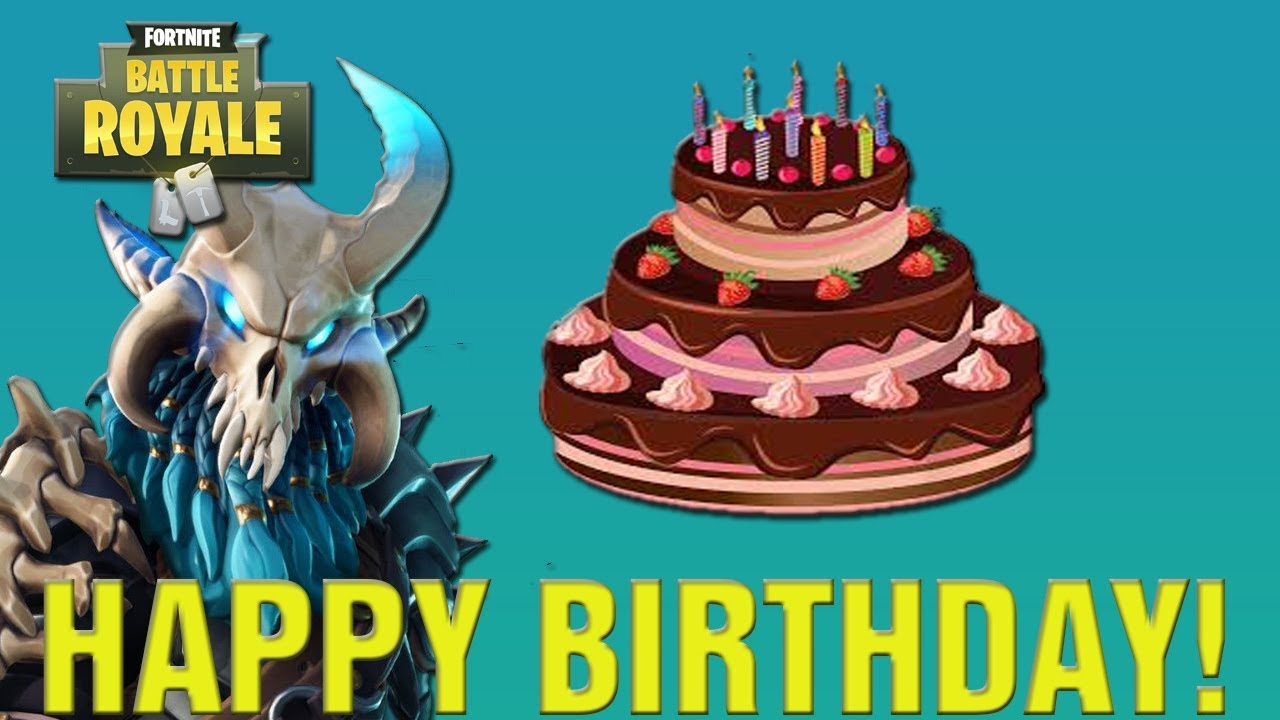 Fortnite Birthday Images Wallpapers