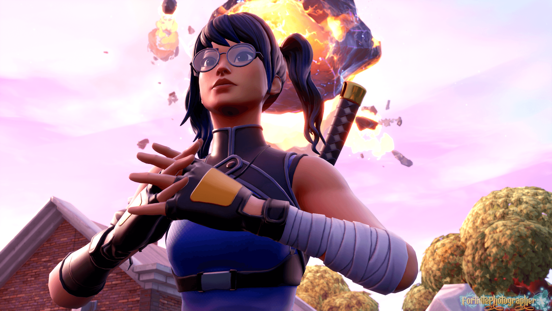 Fortnite Skin With Keyboard Wallpapers