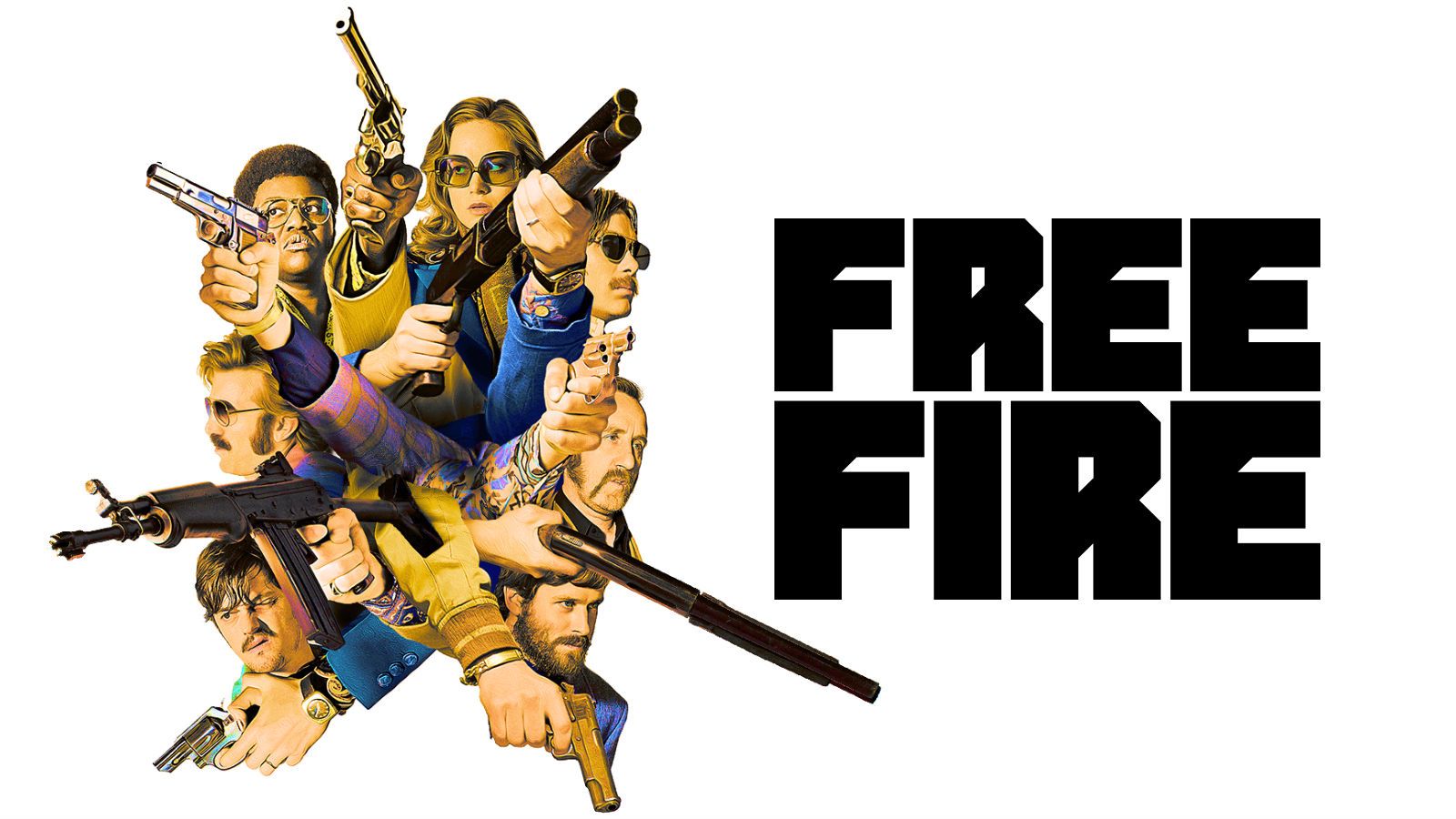 Free Fire Movie Poster Wallpapers