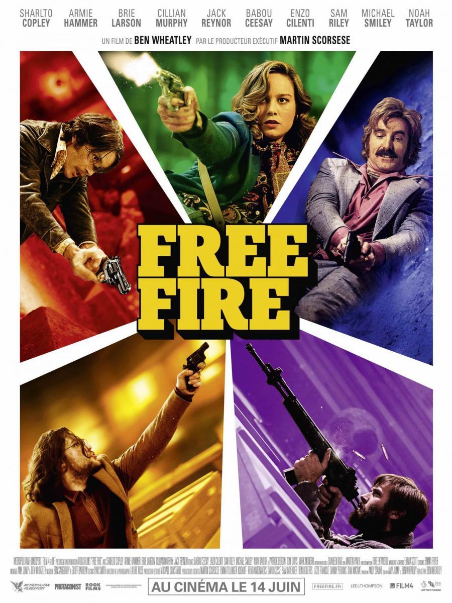 Free Fire Movie Poster Wallpapers