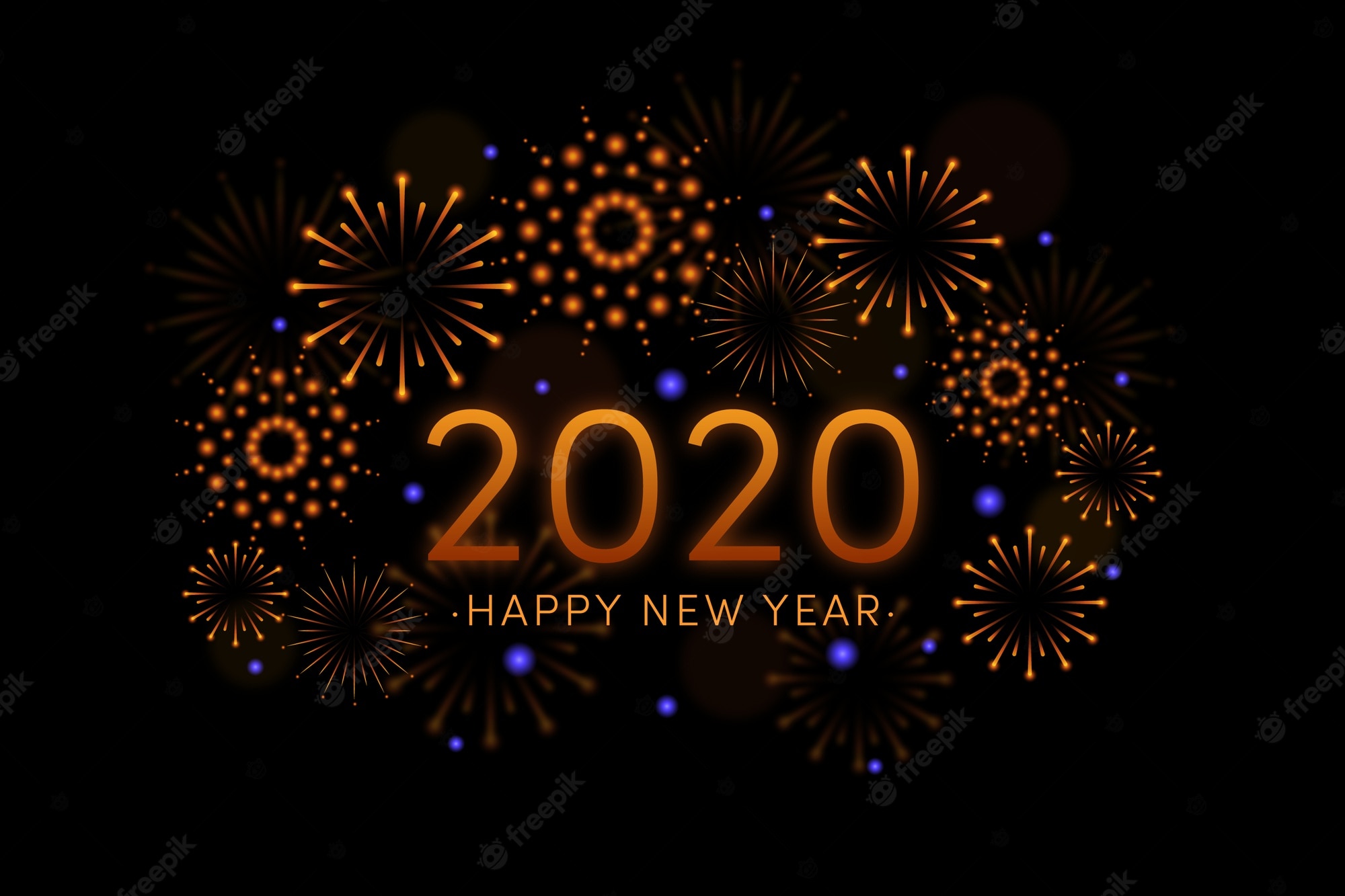 Free Happy New Year 2020 Images Wallpapers