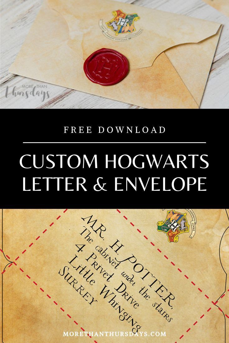 Free Printable Harry Potter Envelope Printable Wallpapers