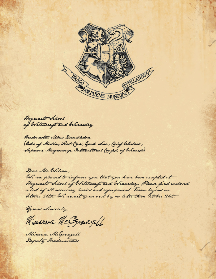 Free Printable Harry Potter Envelope Printable Wallpapers