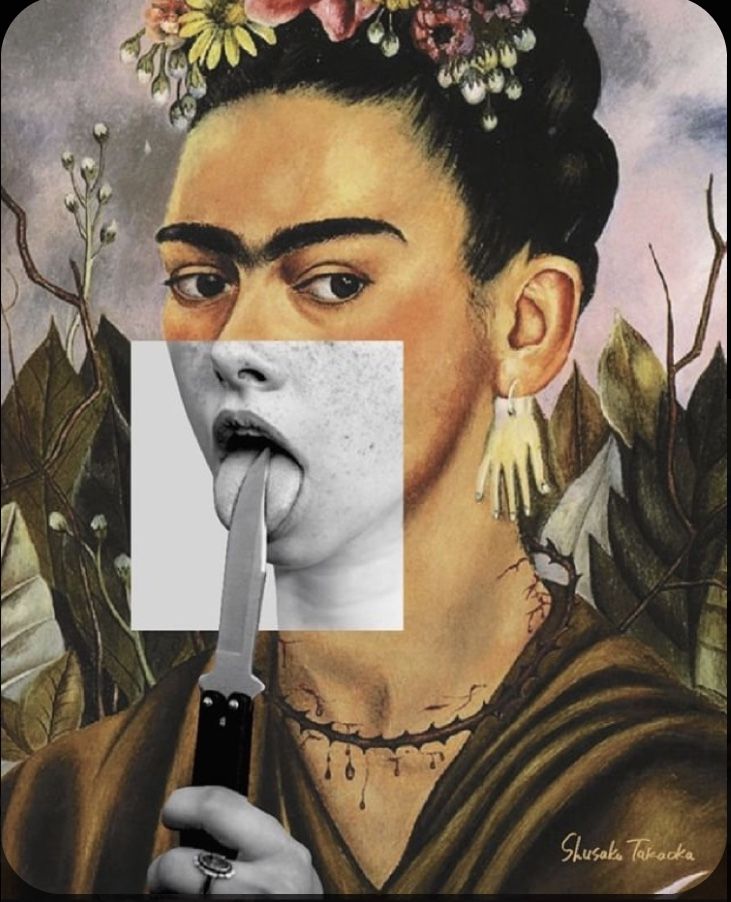 Frida Kahlo Smoking Wallpapers