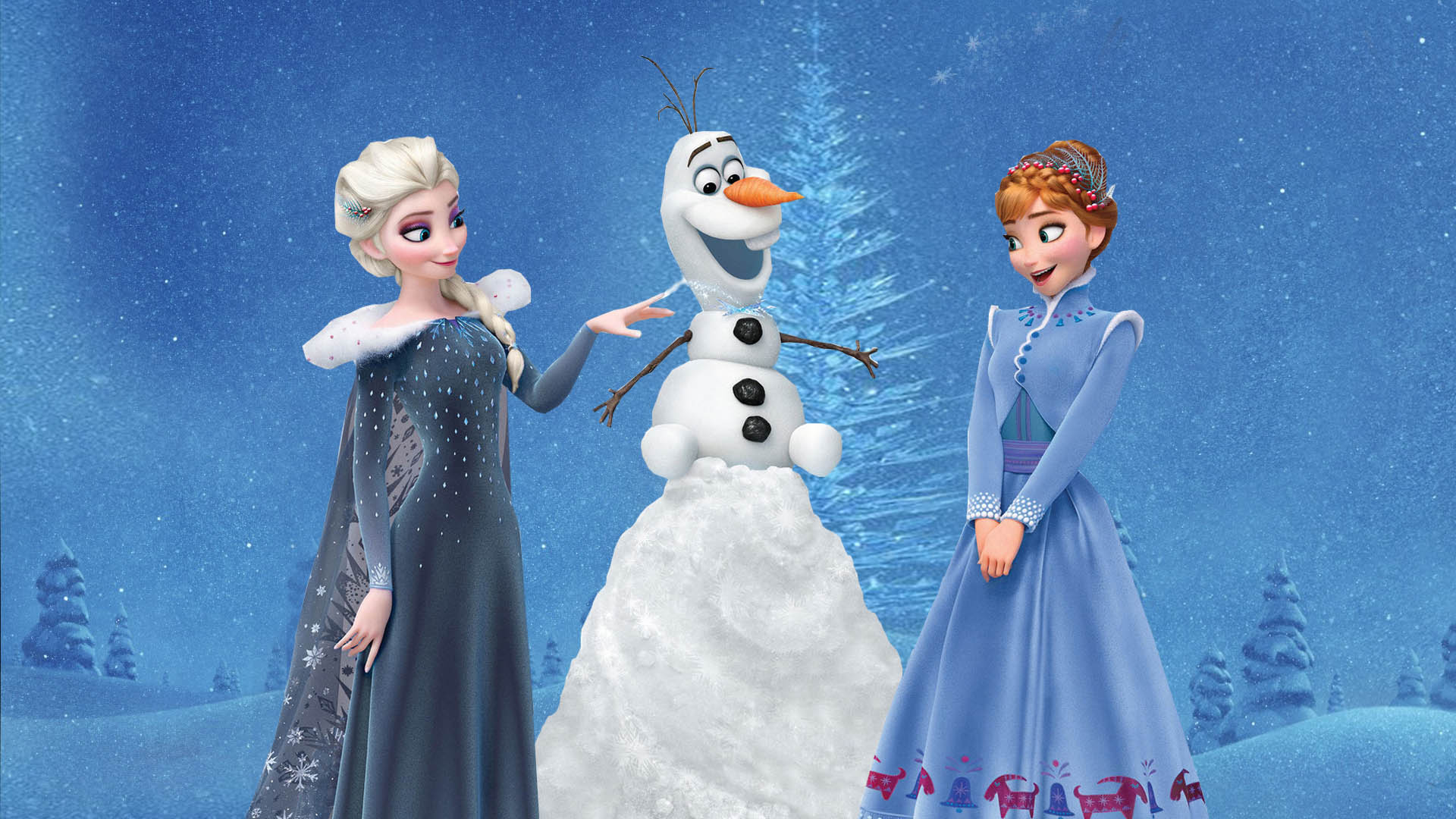 Frozen Christmas Wallpapers