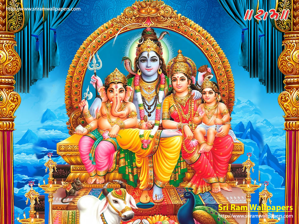 Full Hd Lord Shiva Family Images Wallpapers