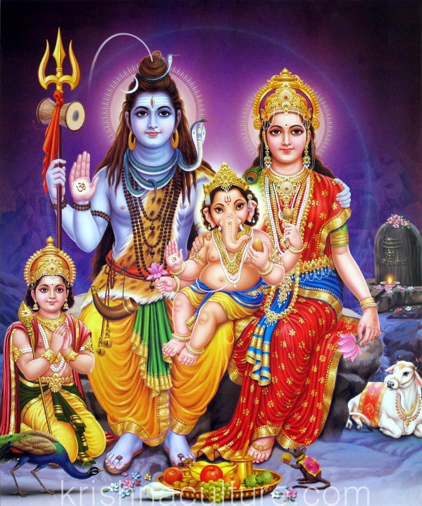 Full Hd Lord Shiva Family Images Wallpapers