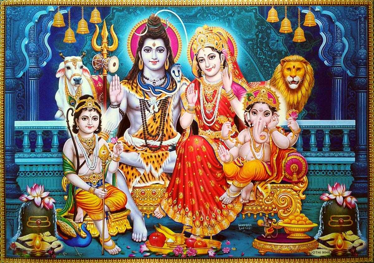 Full Hd Lord Shiva Family Images Wallpapers