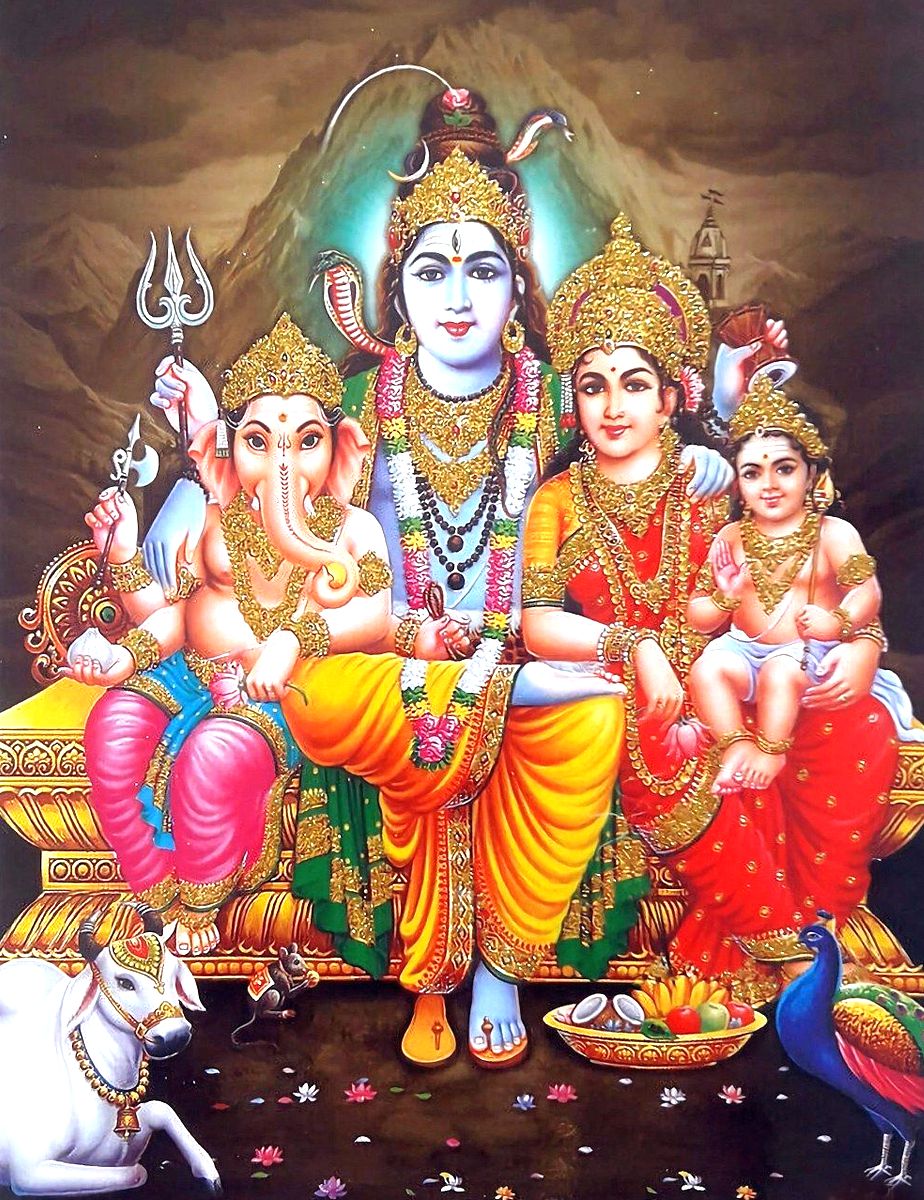 Full Hd Lord Shiva Family Images Wallpapers