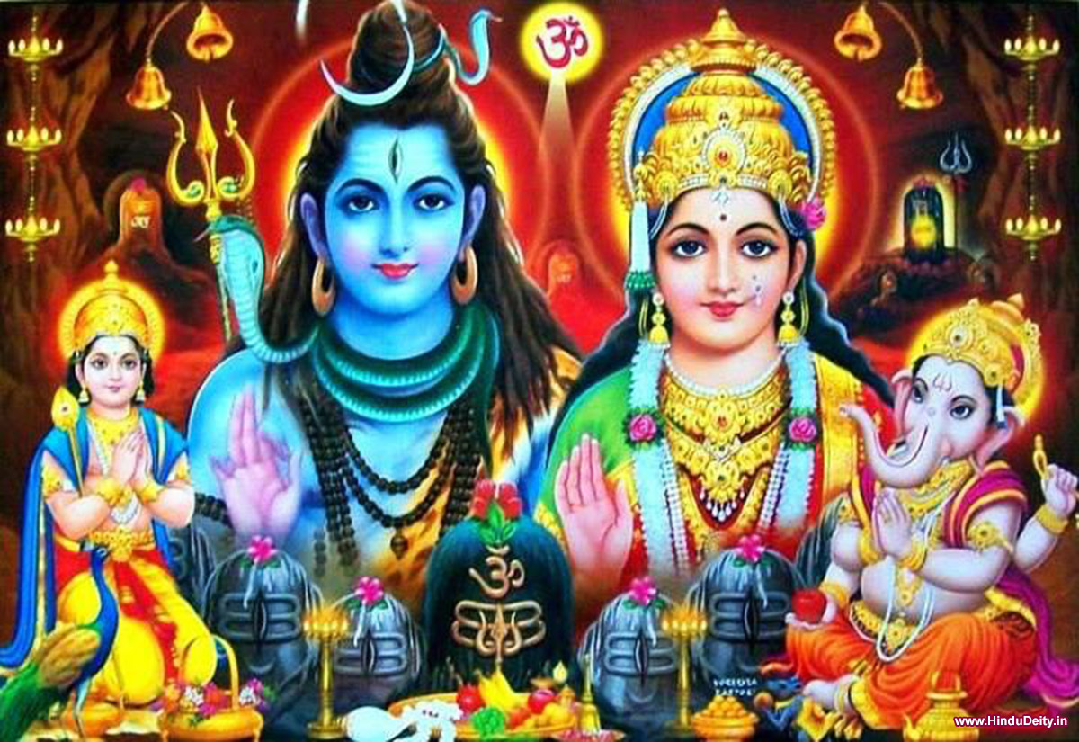 Full Hd Lord Shiva Family Images Wallpapers