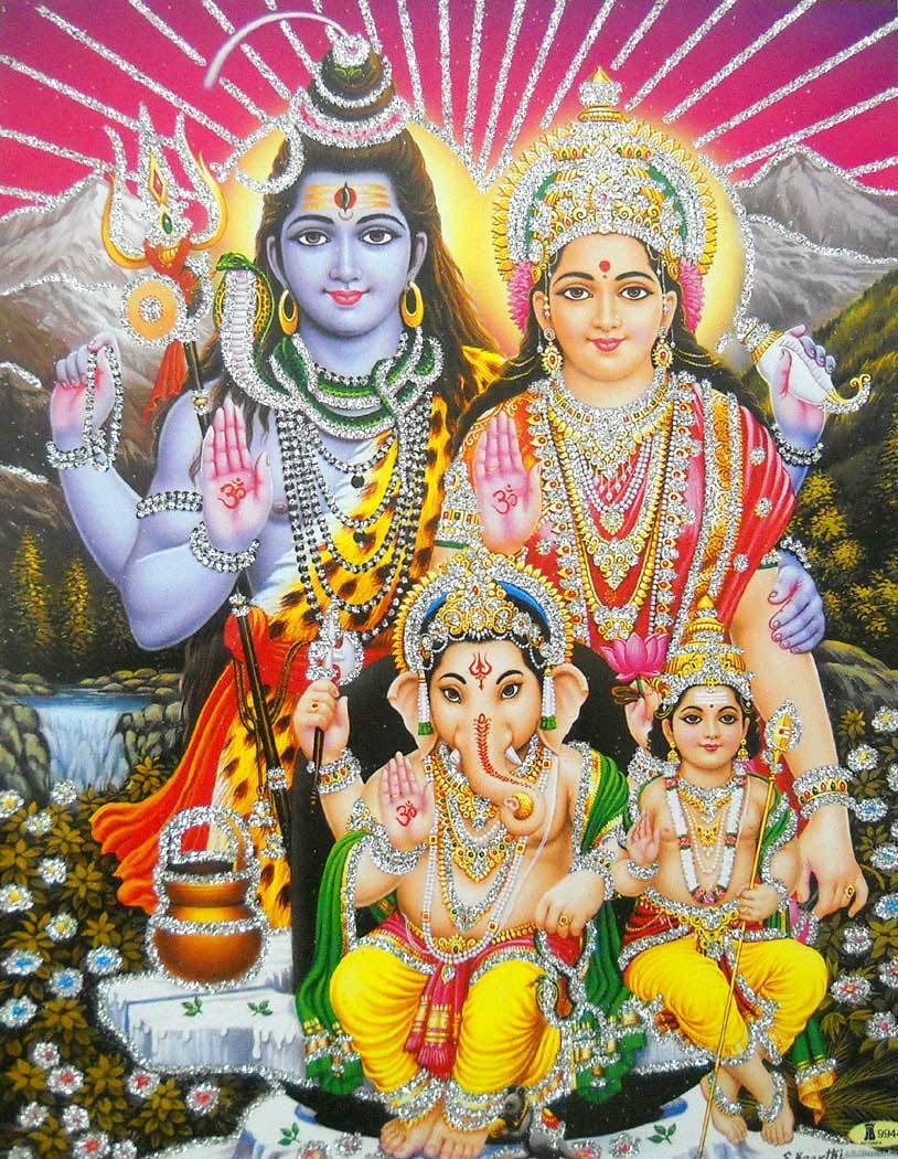 Full Hd Lord Shiva Family Images Wallpapers