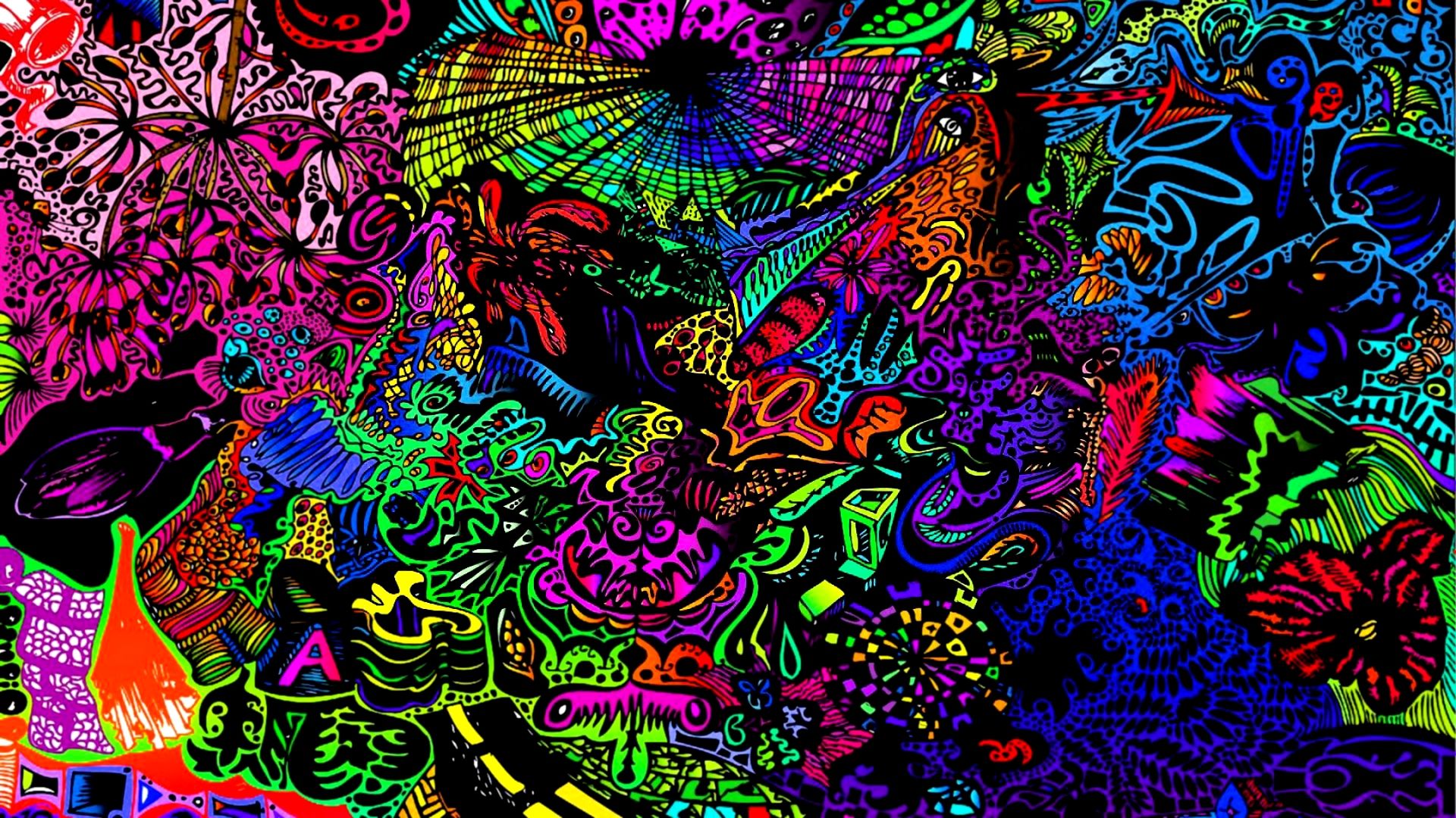 Funky Colorful Wallpapers